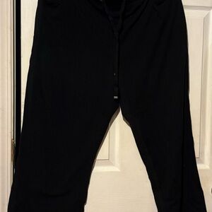 Lane Bryant Active 18/20 Petite Black Relaxed Pant NWT